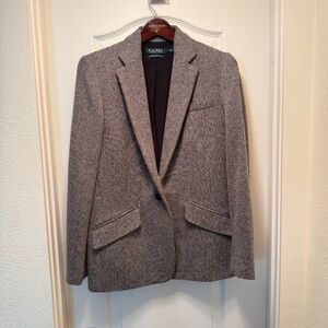Polo Ralph Lauren Women’s Blazer Cotton/Wool Blend Coat Size 8